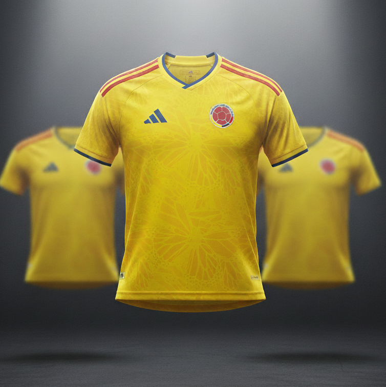 🔥 PROMO - CAMISETA COLOMBIA MUNDIAL 2026